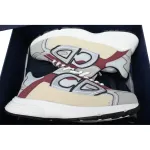 PK God Batch Dior B30 Sneakers White Brown Beige 3SN279ZMA-16141