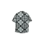 Chrome Hearts Cross Silk Shirt & Shorts Set Black