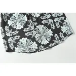 Chrome Hearts Cross Silk Shirt & Shorts Set Black