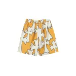 Chrome Hearts Cross Silk Shirt & Shorts Set Orange White