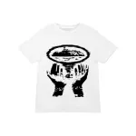 Corteiz Vortex Hands Tee Black/White