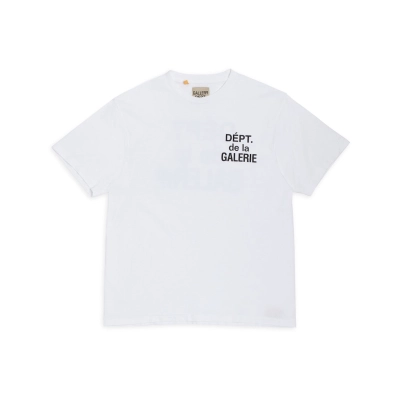 Gallery Dept. French T-shirt White/Black 01