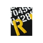 AMIRI Military Specs Stencil Hoodie Black/White