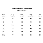 Corteiz Vortex Hands Tee Black/White
