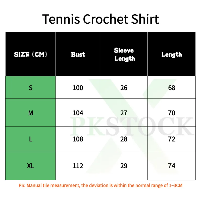 Tennis Crochet Set | Casablanca Paris
