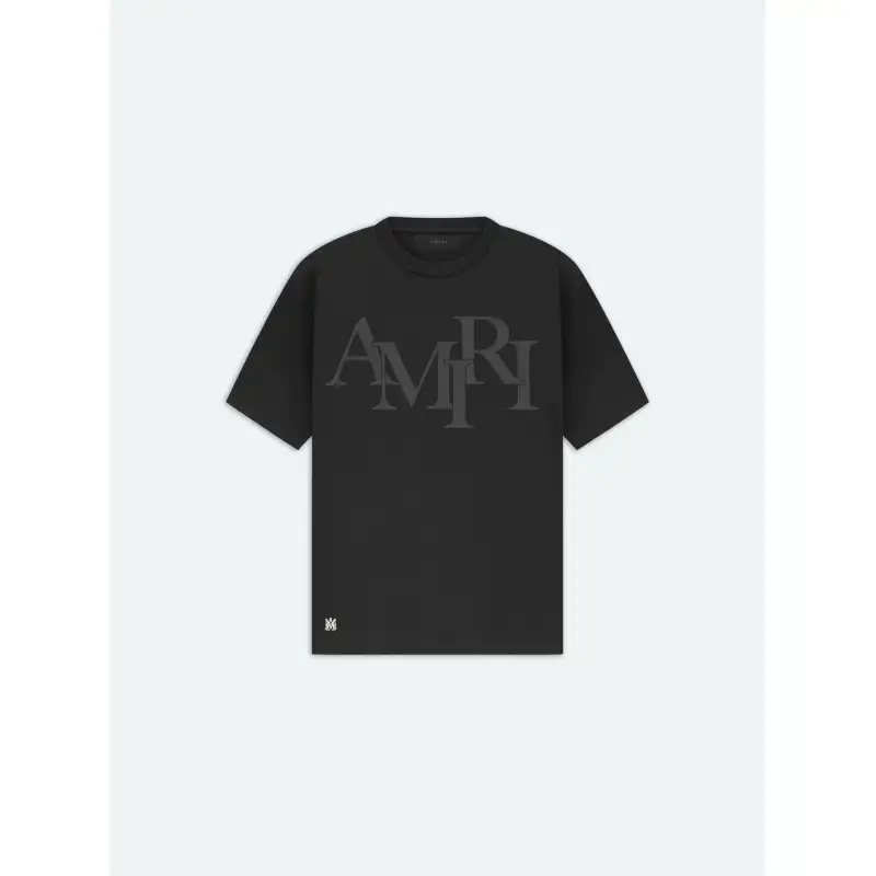 Amiri Staggered Logo T-Shirt