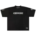 Chrome Hearts Mesh Stadium Football Jersey 'Black'