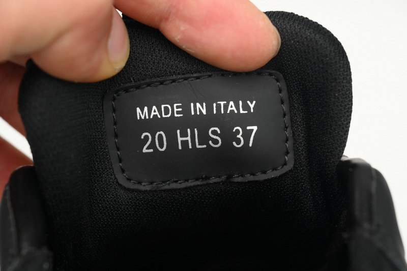 PK God Batch Dior White, Blue, & Black 'B22' Sneakers Black And White