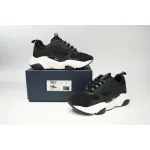 PK God Batch Dior White, Blue, & Black 'B22' Sneakers Black And White