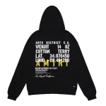 AMIRI Military Specs Stencil Hoodie Black/White