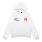 AMIRI Military Specs Stencil Hoodie Black/White