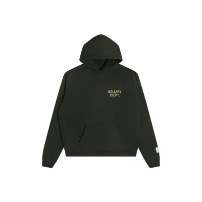 Gallery Dept. 90's Logo Hoodie Vintage Black 01
