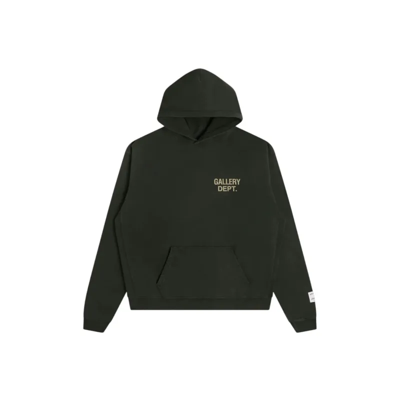Gallery Dept. 90's Logo Hoodie Vintage Black