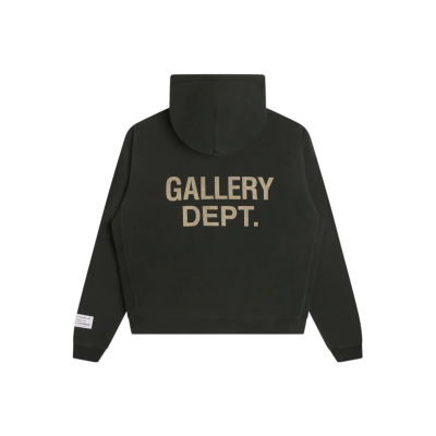 Gallery Dept. 90's Logo Hoodie Vintage Black 02