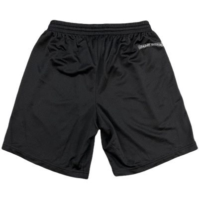 Chrome Hearts Sports Mesh Varsity Shorts Black 02