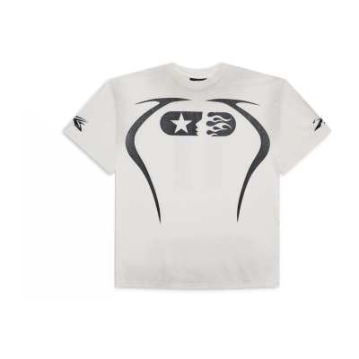 Hellstar Warm Up T-shirt White 01
