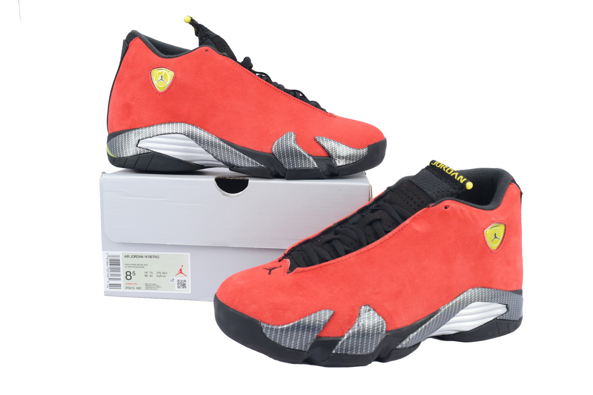 PK God Batch Air Jordan 14 Retro Ferrari (2025) IF5015-600