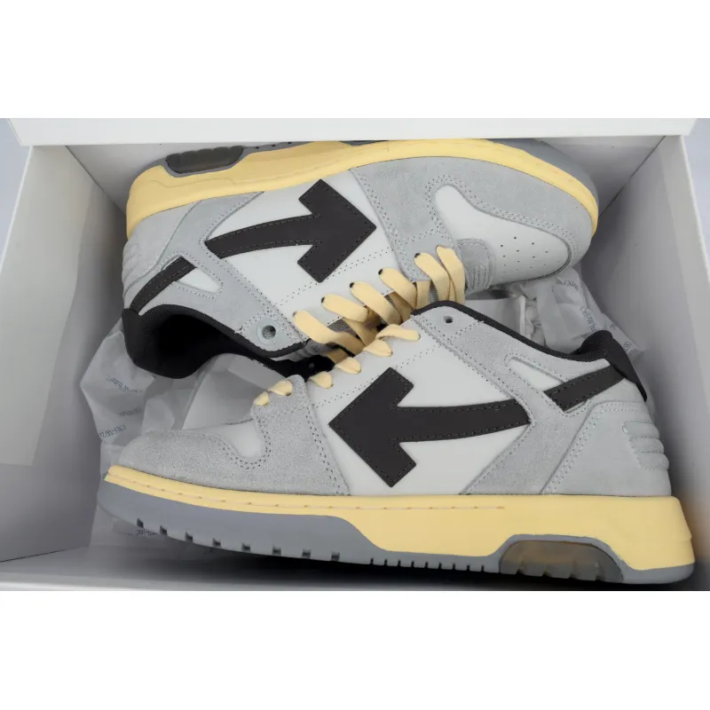  PK God Batch Off-White Out of Office Low 'Light Grey Anthracite' OMIA189S 24LEA011 0511 