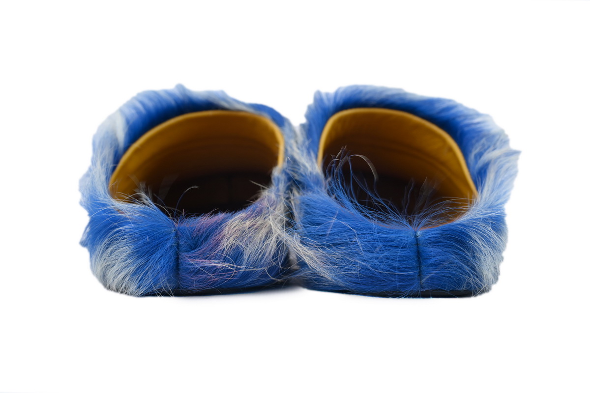 MARNI Fussbett Tie Dye white Blue