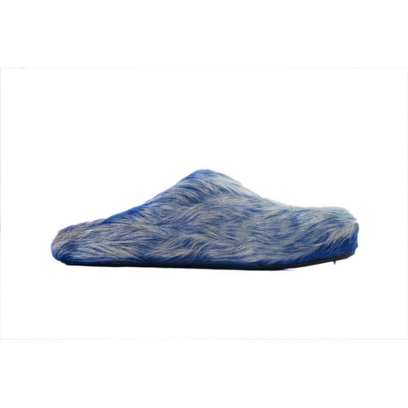 MARNI Fussbett Tie Dye white Blue