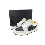PKstockx Air Jordan 1 Low SE 'Beaded Swoosh' DV1762-001 