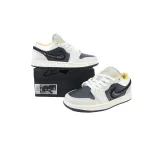 PKstockx Air Jordan 1 Low SE 'Beaded Swoosh' DV1762-001 