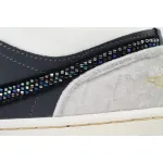 PKstockx Air Jordan 1 Low SE 'Beaded Swoosh' DV1762-001 