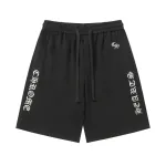 Chrome Hearts Embroidered SweatShorts #2287 Black