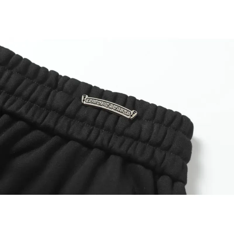 Chrome Hearts Embroidered SweatShorts #2287 Black