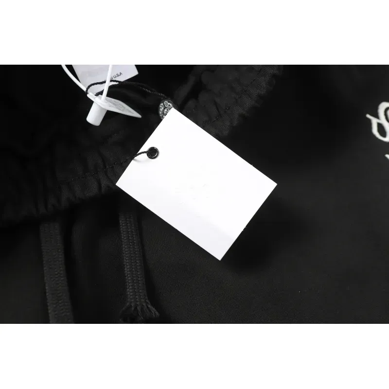 Chrome Hearts Embroidered SweatShorts #2287 Black