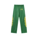Chrome Hearts Floral Nylon Mesh Trackpants #9997 Blue/Green/Black/Red