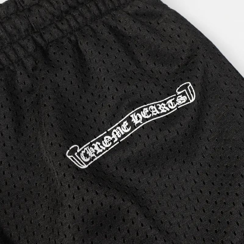 Chrome Hearts Floral Nylon Mesh Trackpants #9997 Blue/Green/Black/Red