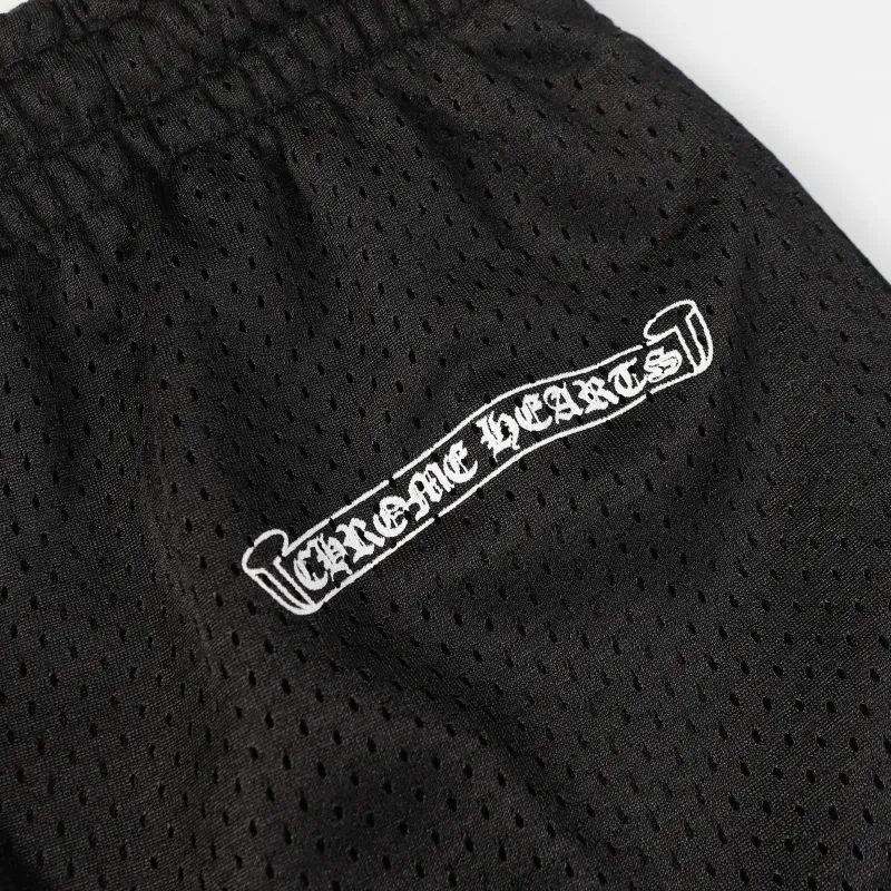 Chrome Hearts Floral Nylon Mesh Trackpants #9997 Blue/Green/Black/Red