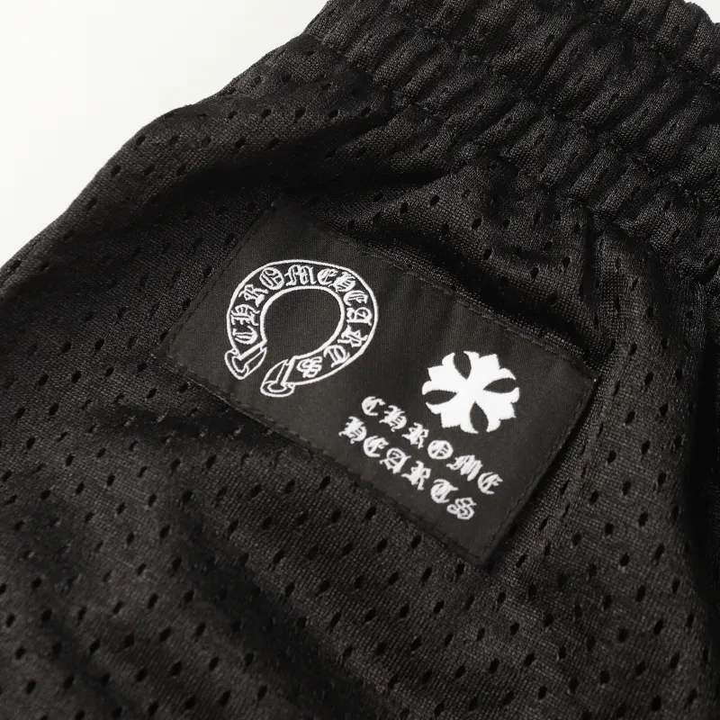 Chrome Hearts Floral Nylon Mesh Trackpants #9997 Blue/Green/Black/Red