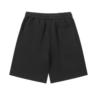 Chrome Hearts Rhinestone Drawstring Casual Versatile Shorts #2280 Black 02