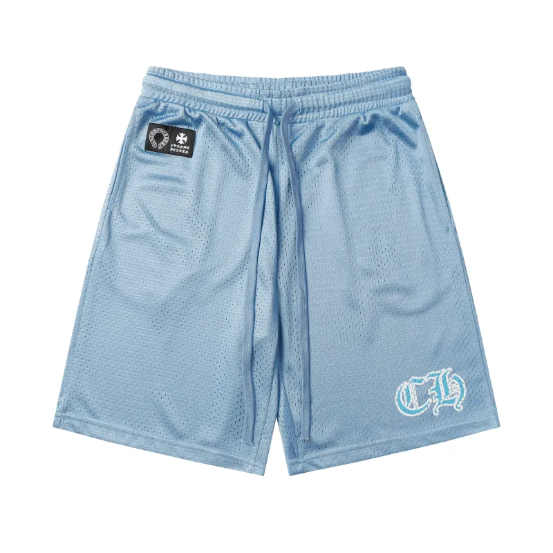 Chrome Hearts x Matty Boy "Team" Mesh Warm Up Jersey Shorts #9996-2 Blue/Green/Pink/Red
