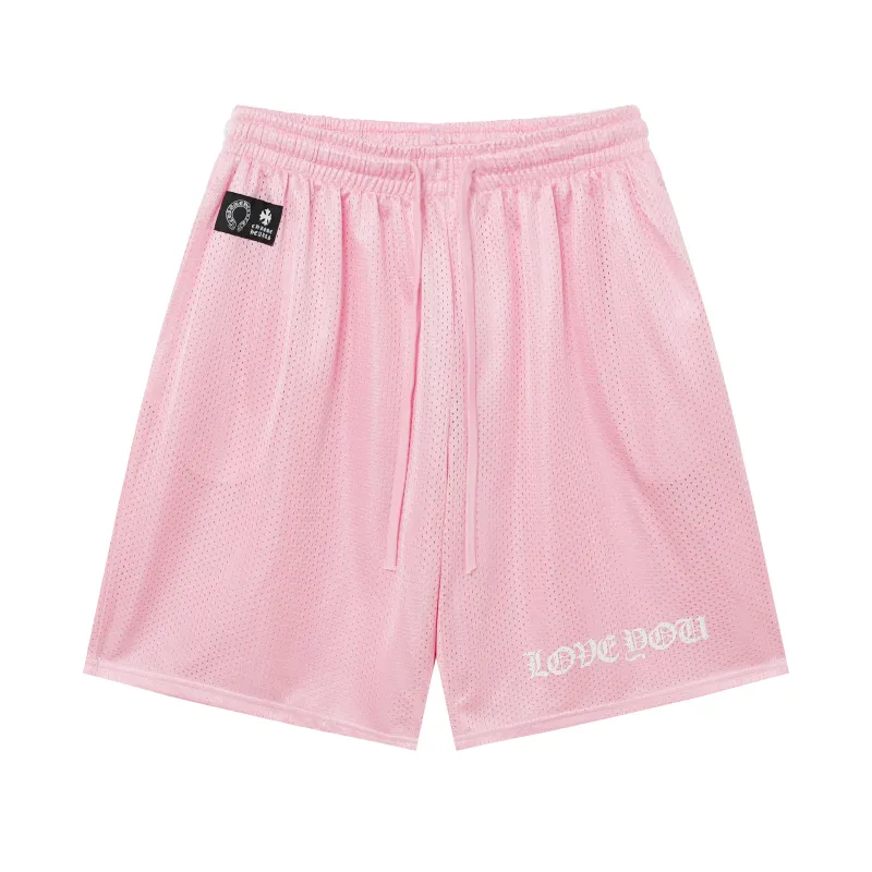 Chrome Hearts x Matty Boy "Team" Mesh Warm Up Jersey Shorts #9996-2 Blue/Green/Pink/Red