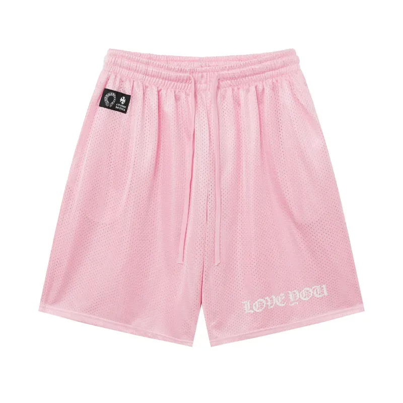 Chrome Hearts x Matty Boy "Team" Mesh Warm Up Jersey Shorts #9996-2 Blue/Green/Pink/Red