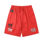 Chrome Hearts x Matty Boy "Team" Mesh Warm Up Jersey Shorts #9996-2 Blue/Green/Pink/Red