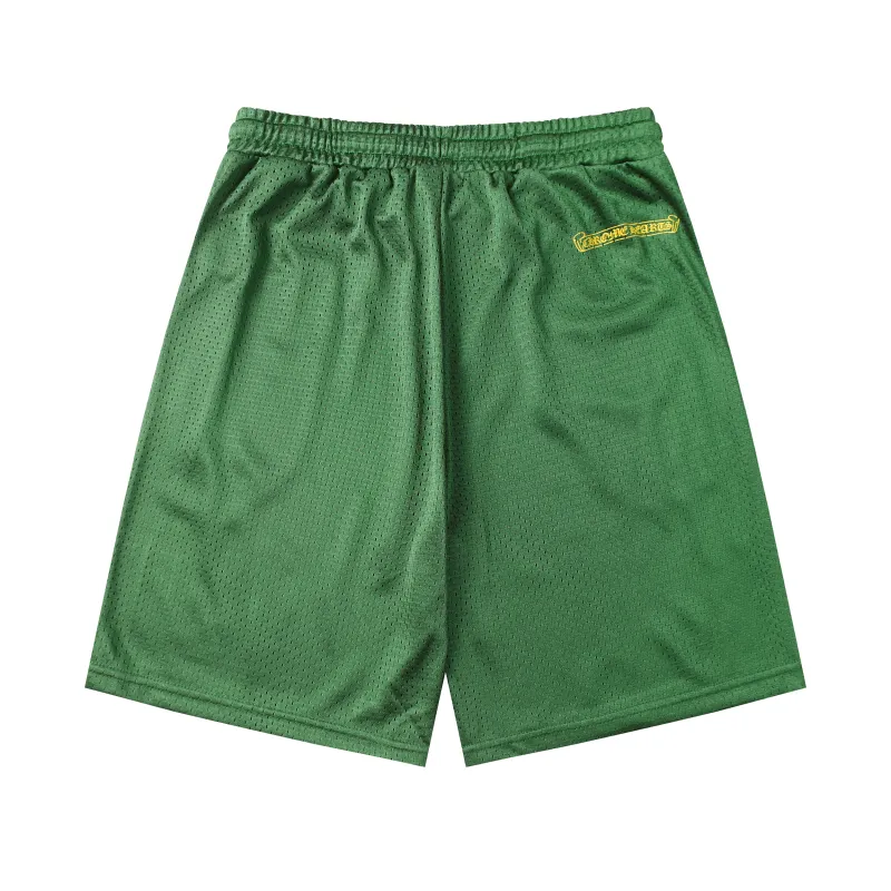 Chrome Hearts x Matty Boy "Team" Mesh Warm Up Jersey Shorts #9996-2 Blue/Green/Pink/Red