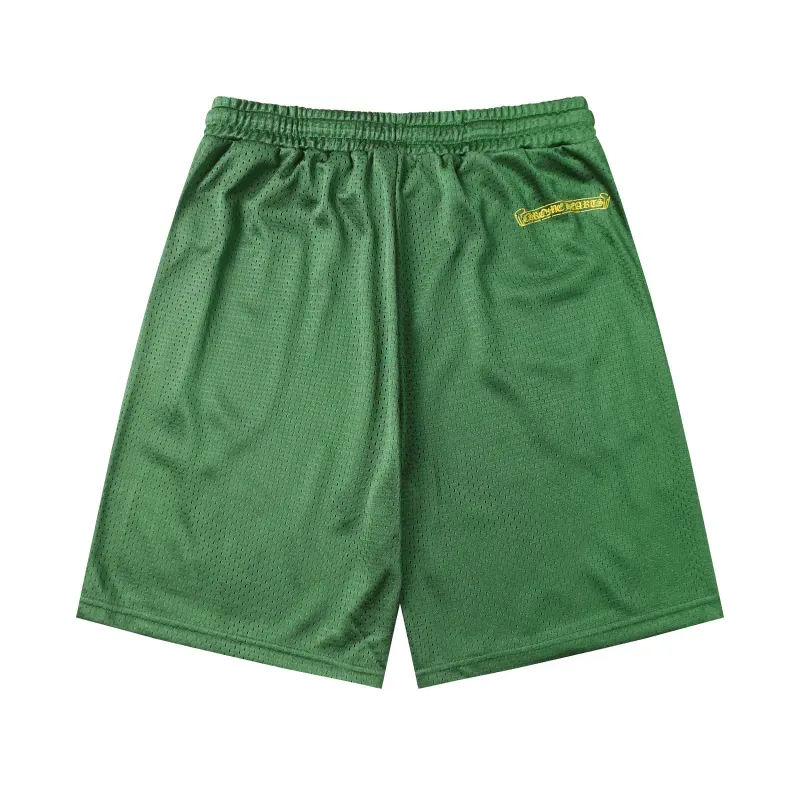 Chrome Hearts x Matty Boy "Team" Mesh Warm Up Jersey Shorts #9996-2 Blue/Green/Pink/Red