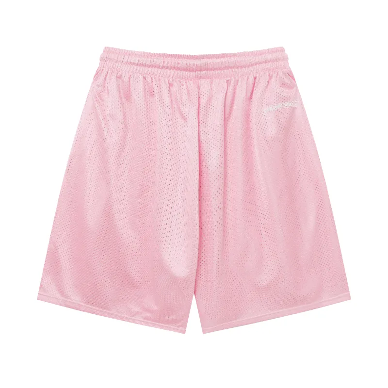 Chrome Hearts x Matty Boy "Team" Mesh Warm Up Jersey Shorts #9996-2 Blue/Green/Pink/Red