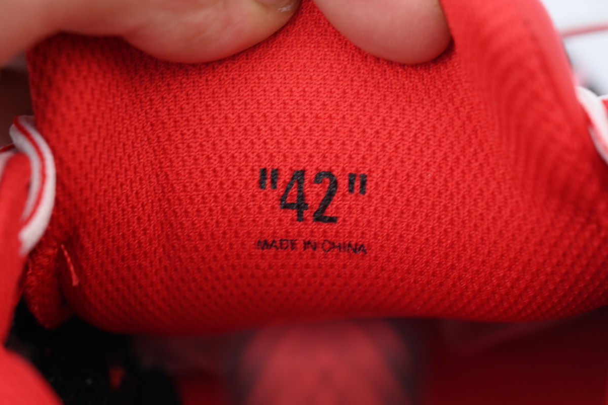 PK God Batch OFF-WHITE Out Of Black Red OMIA295V24 FAB00 11025