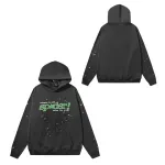 Sp5der Punk V2 Hoodie & Sweatpant Set Slate Grey