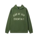  Fear of God Essentials Fleece II Hoodie & Sweatpant Set  Green
