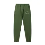  Fear of God Essentials Fleece II Hoodie & Sweatpant Set  Green