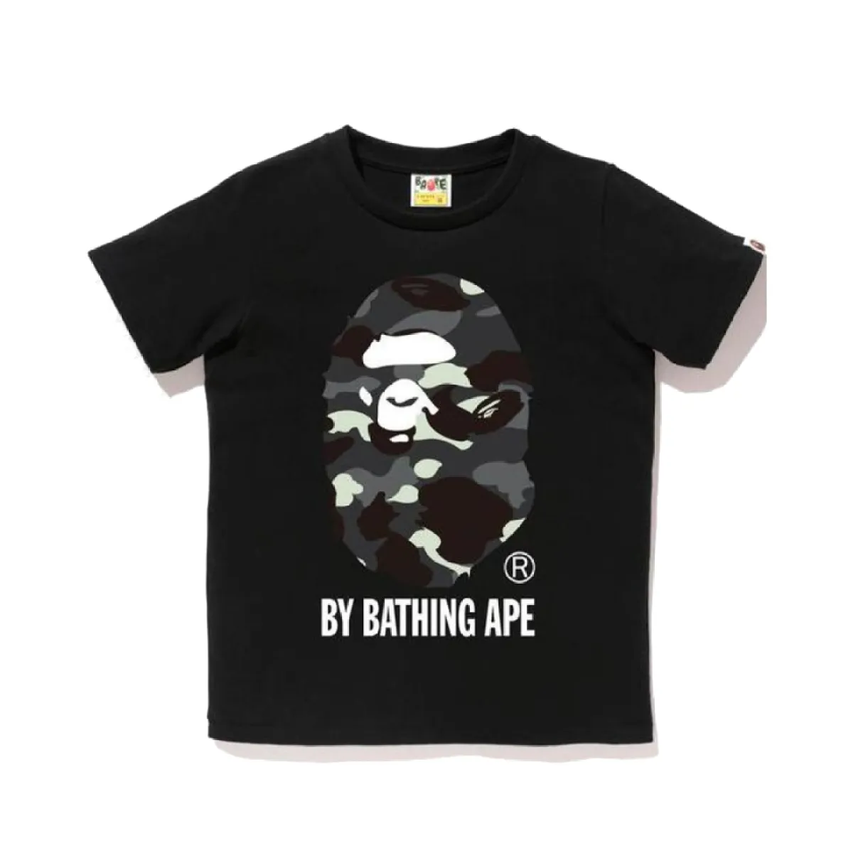 Bape Grid Camo By Bathing Ape Tee Black