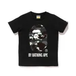 Bape Grid Camo By Bathing Ape Tee Black