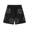 Denim Tears The Cotton Wreath Shorts Black Grey