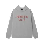 Fear of God Essentials Fleece Hoodie & Sweatpant Set  Grey
